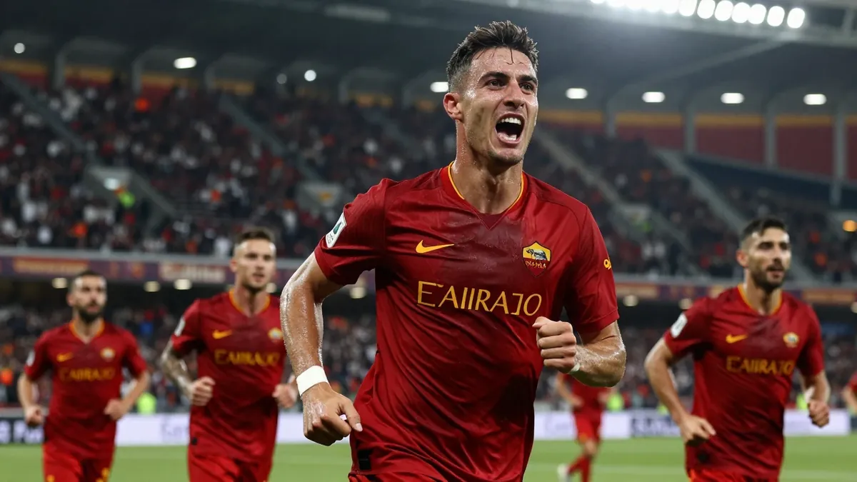 La squadra di Daniele De Rossi vince 2-1 con gol di Hermoso e Soulé negli ultimi minuti, raggiungendo l'Inter in vetta...